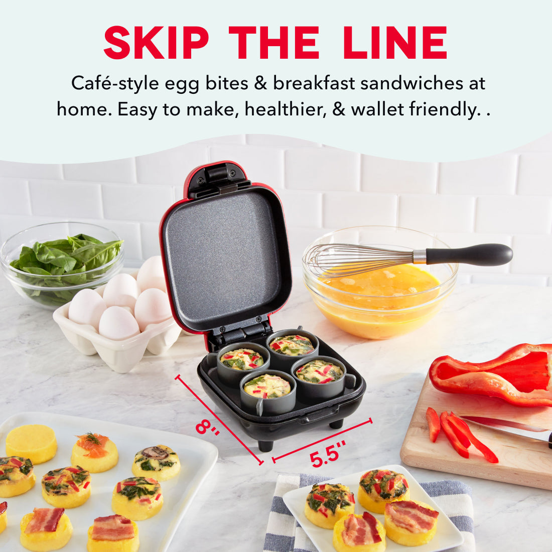 Deluxe Egg Bite Maker
